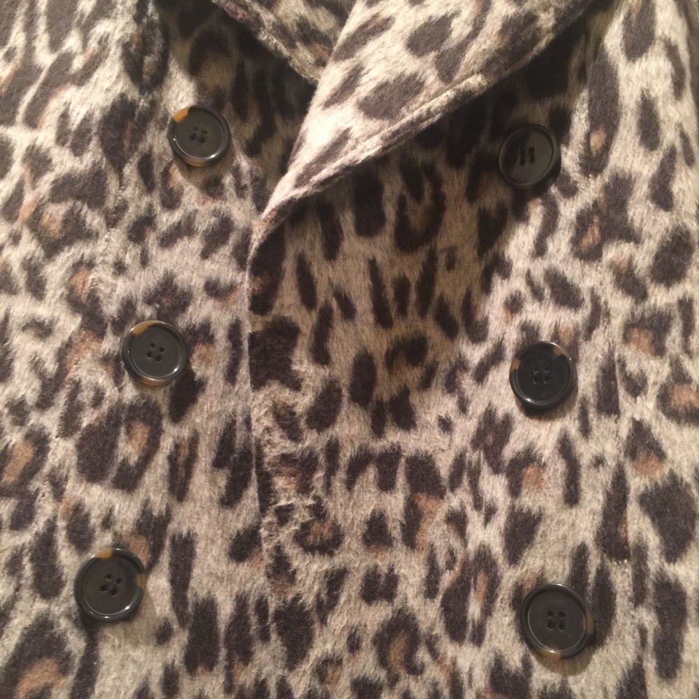 NWT Bongo Leopard Coat